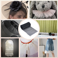 Пластиковая сетчатая ткань для платьев&nbsp;DIY-WH0588-16A