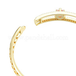 Браслет со звездой из кубического циркония&nbsp;BJEW-N012-050