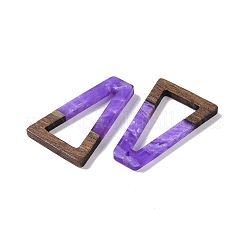 Подвески из смолы и дерева&nbsp;WOOD-F015-10H