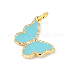 Латунь эмаль подвески&nbsp;KK-B114-16G-03