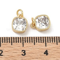 Латунные микро проложить кубического циркония подвески&nbsp;KK-A291-01G-01