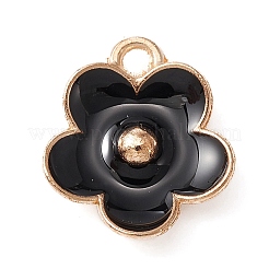 Подвески из эмалевого сплава с покрытием из легкого золота&nbsp;ENAM-YW0002-20E