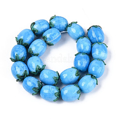 Бусы лэмпворк ручной работы&nbsp;LAMP-N036-04