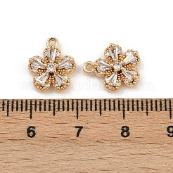 Латунные микро проложить кубического циркония подвески&nbsp;KK-K407-16G