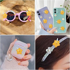 Непрозрачные кабошоны из смолы&nbsp;RESI-YW0005-38-1