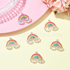 6шт подвески из прозрачной смолы&nbsp;RESI-YW0003-52