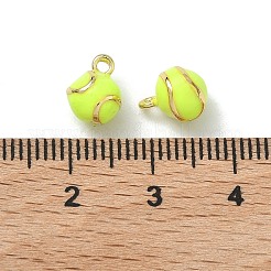 Латунь эмаль подвески&nbsp;KK-I476-28B-G03