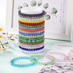 20шт. браслеты из стеклянных бусин&nbsp;BJEW-SW001599-01