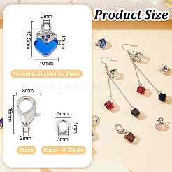 Набор для самостоятельного изготовления подвесного украшения в виде ромба&nbsp;DIY-OC0010-49