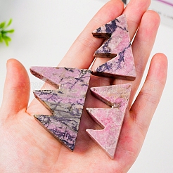 Держатель для кисти из натурального родонита&nbsp;PW-WG54909-03