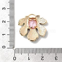 Латунные микро проложить кубического циркония подвески&nbsp;KK-A277-04G-01