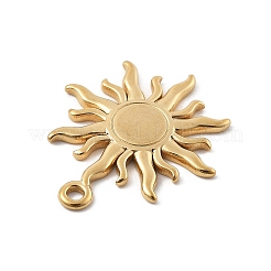 Подвески из нержавеющей стали 304 со стразами&nbsp;STAS-D300-01G-05