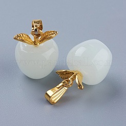 Синтетические подвески из светлого камня&nbsp;X-G-P359-09A