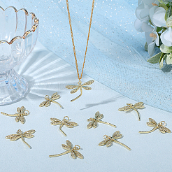 10 шт. Латунные подвески с микропаве&nbsp;KK-BBC0021-86