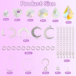 Наборы для самостоятельного изготовления украшений для подвесок&nbsp;DIY-FS0008-64
