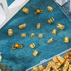 170 шт. 17 стиля железные манжеты для волос&nbsp;OHAR-TA0001-12G