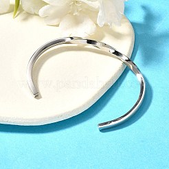 Браслеты-манжеты из нержавеющей стали 304&nbsp;BJEW-K222-02P