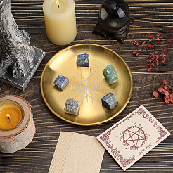 Подставка для свечей из нержавеющей стали&nbsp;AJEW-WH20019-90A