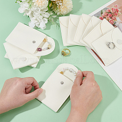 Прямоугольные бархатные пакеты для ювелирных изделий&nbsp;ABAG-WH0035-055B-03