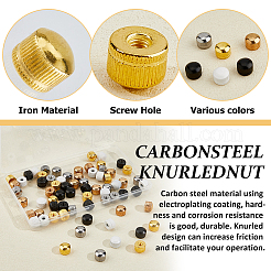 35 шт. 5-х цветная железная колпачковая гайка&nbsp;IFIN-FH0001-92B