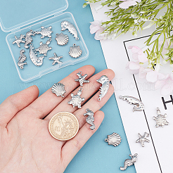 20 шт. 5 стиля подвесок из нержавеющей стали 201 и 304&nbsp;STAS-UN0029-47