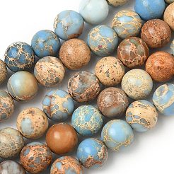 Натуральные имперские нитки из яшмы&nbsp;G-I122-8mm-13