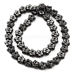 Стеклянные бусины с гальваническим покрытием &nbsp;EGLA-V001-02