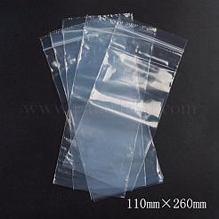 Пластиковые сумки на молнии&nbsp;OPP-G001-F-11x26cm