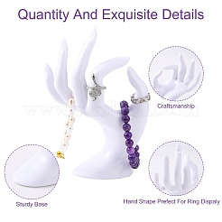 Пластиковая модель руки дисплея кольца&nbsp;DIY-I047-04B