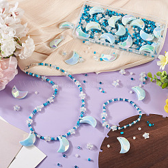 Наборы для самостоятельного изготовления украшений в виде звезд и луны&nbsp;DIY-TA0013-77