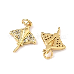 Латунные микро проложить кубического циркония подвески&nbsp;KK-A291-12H-G