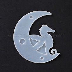 Большой кулон в форме животного на полумесяце своими руками&nbsp;LS-DIY-F125-01