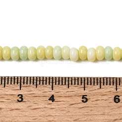 Треснувшая непрозрачная нить стеклянных бусин&nbsp;GLAA-D306-A03