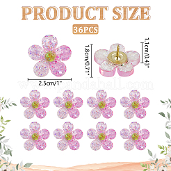 36 шт. железные канцелярские кнопки&nbsp;AJEW-WR00005