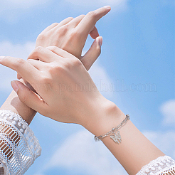 4шт 2 стиля сплава многорядные браслеты для женщин&nbsp;BJEW-SC0001-59