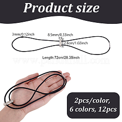 12 шт. 6-цветные прочные резиновые ремни для держателя мусорного мешка для дома и офиса&nbsp;EW-GA0001-02