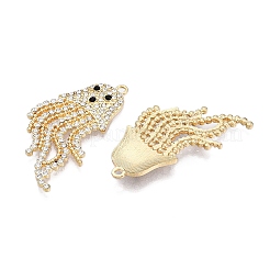 Подвески из сплава со стразами&nbsp;PALLOY-T091-02KCG-RS