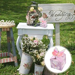 Бумажная коробка с бабочкой&nbsp;ST-CJ0010-09