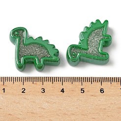 10шт акриловые эмалевые бусины&nbsp;OACR-H048-01B-03