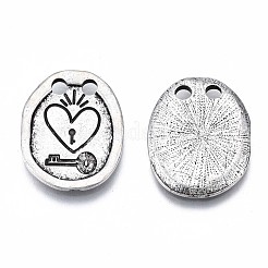 Соединители из сплава в тибетском стиле&nbsp;PALLOY-Q441-067-RS