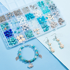 Набор для самостоятельного изготовления украшений на тему океана&nbsp;DGLA-PH0001-15