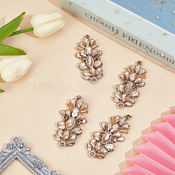 4 шт. вышивальные нити со стеклянными стразами&nbsp;PATC-OC0001-01B