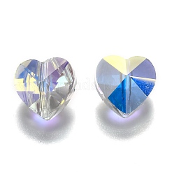 Прозрачные стеклянные бусины&nbsp;X-GLAA-K002-07A-18