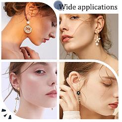 100 шт. фурнитура для сережек-гвоздиков из нержавеющей стали 304&nbsp;STAS-BBC0008-46