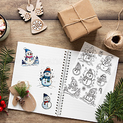 Пластиковые штампы&nbsp;DIY-WH20018-0233