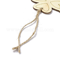 DIY трилистник венок незавершенные деревянные украшения пустые деревянные украшения&nbsp;LS-WOOD-C009-01