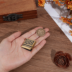 Латунный зажим для воротника хабаки для клинка японского меча&nbsp;AJEW-WH0606-93B