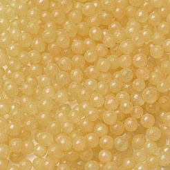 Светящиеся в темноте прозрачные стеклянные круглые бусины&nbsp;GLAA-F124-B05