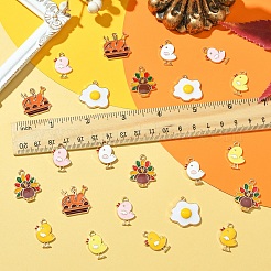 28 шт. 7 стиля подвески из сплава и эмали на тему Дня благодарения&nbsp;ENAM-YW0005-18