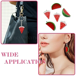 Наборы для изготовления серег и брелоков из арбузной смолы своими руками&nbsp;DIY-YW0010-01